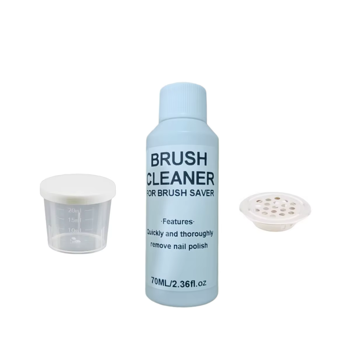 Nettoyant et revitalisant pour pinceaux à ongles, gel de nettoyage rapide pour pinceaux à ongles, pi