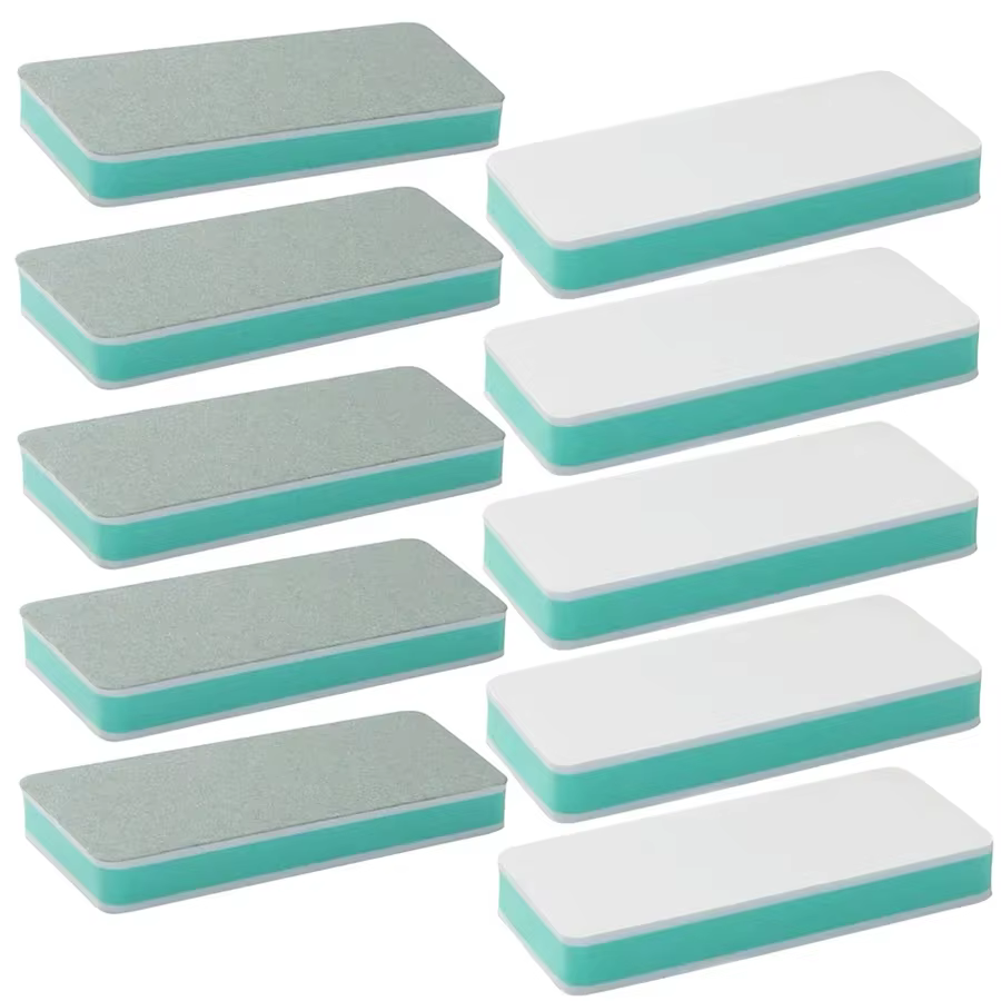Blocs de polissage des ongles double face, soins professionnels des ongles, outils de polissage mult