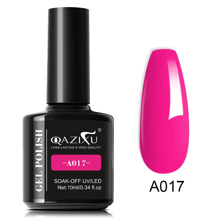Ensemble de vernis à ongles en Gel rose, 1/6 pièces, couleur populaire à paillettes, semi-permanent 