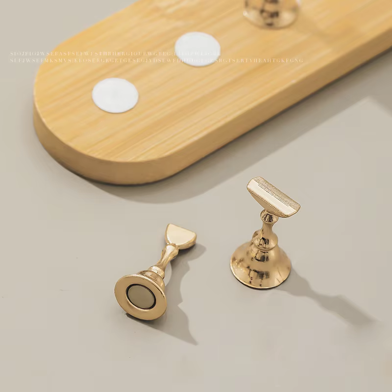 Support magnétique pour ongles à pression, présentoir de manucure pour débutant, bricolage de faux o