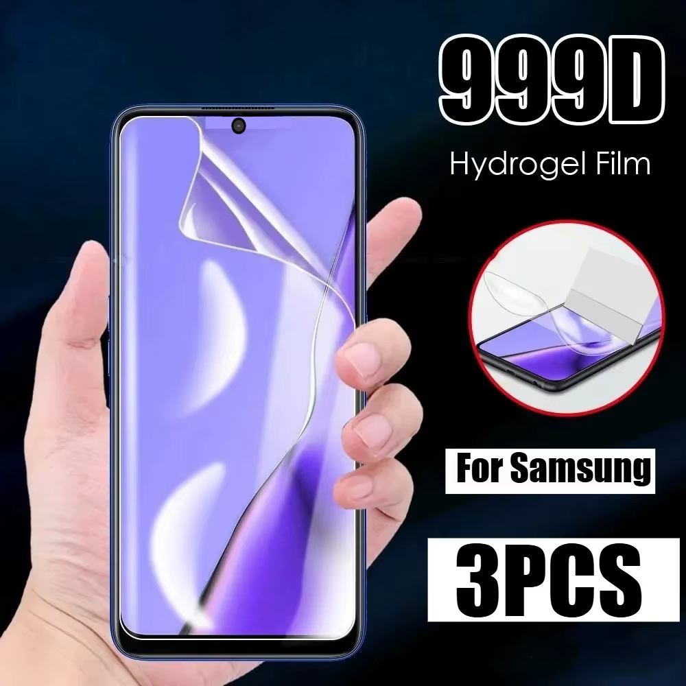 3 pièces Galaxy A56 Film Hydrogel pour Samsung Galaxy A56 pour Samsung Galaxy A56 tactile sensible r