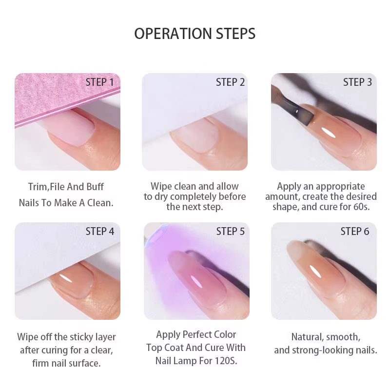 Vernis à ongles 4 en 1