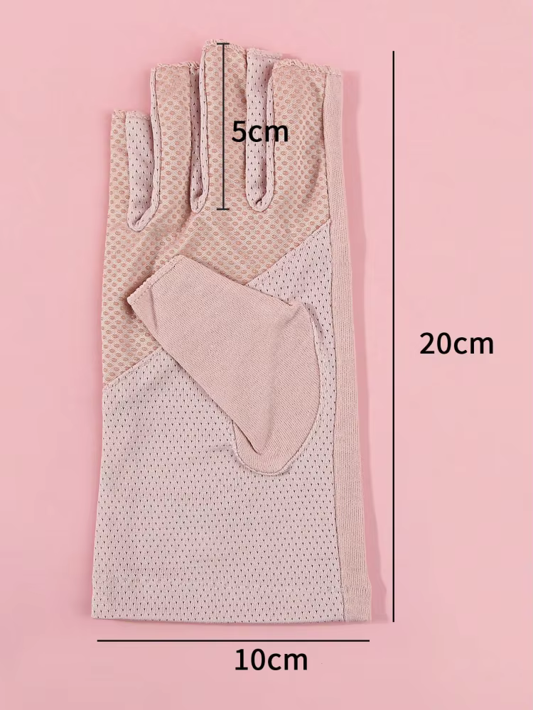 1 Paire de Gants Anti-UV pour Ongles