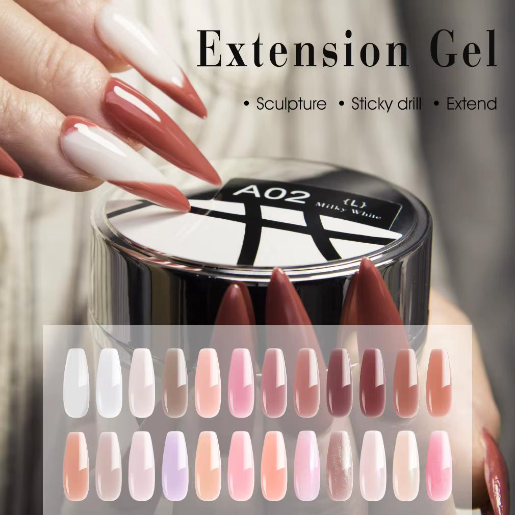 CANSettlement-Verhéritage à ongles UV blanc laiteux
