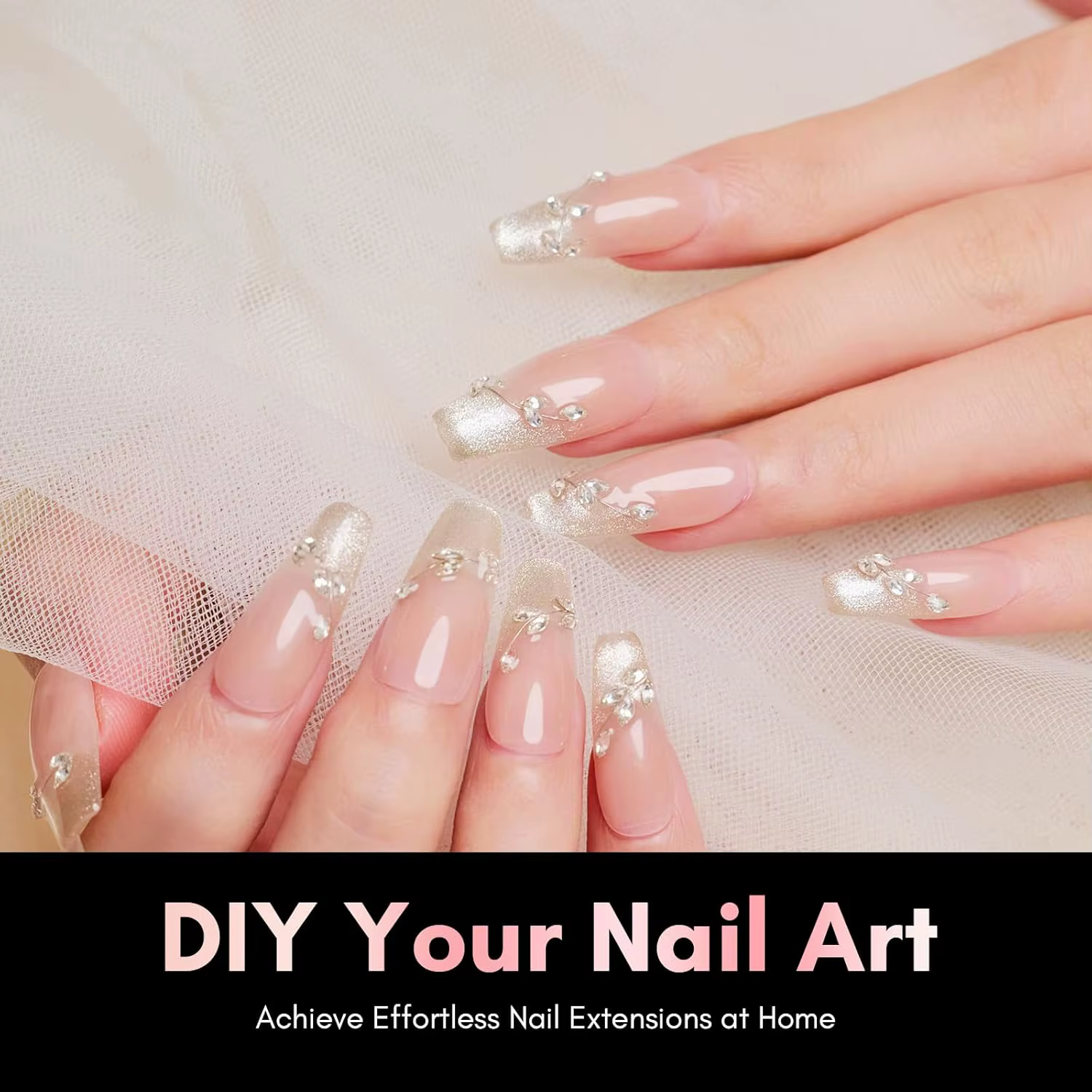 Makartt Faux Ongles Cercueil Moyens - 500 pièces