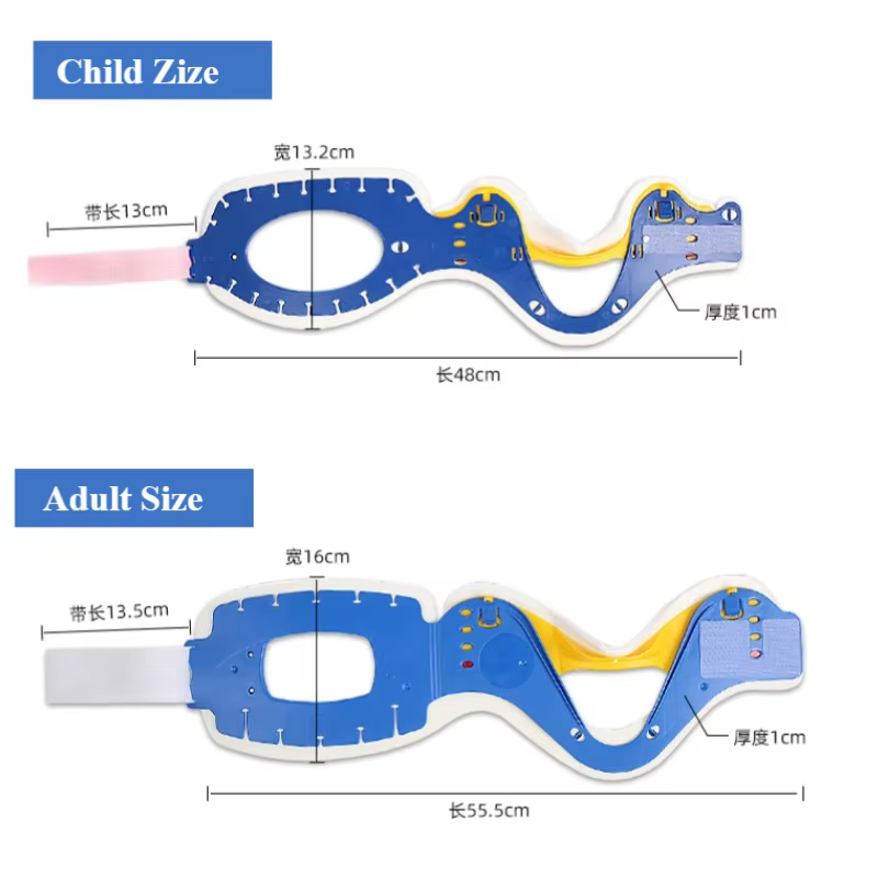 Collier médical pour le cou, Correction de la Posture cervicale, Support de Traction, Protection, civière réglable, thérapie, attelle d'orthèse de tracteur