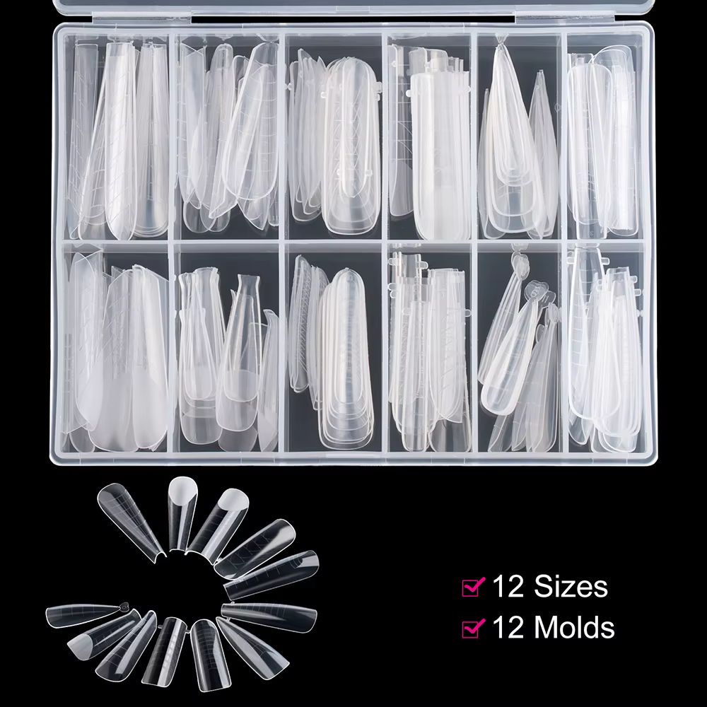 TP 145 pièces système Duet mat ongles double formes pour Gel