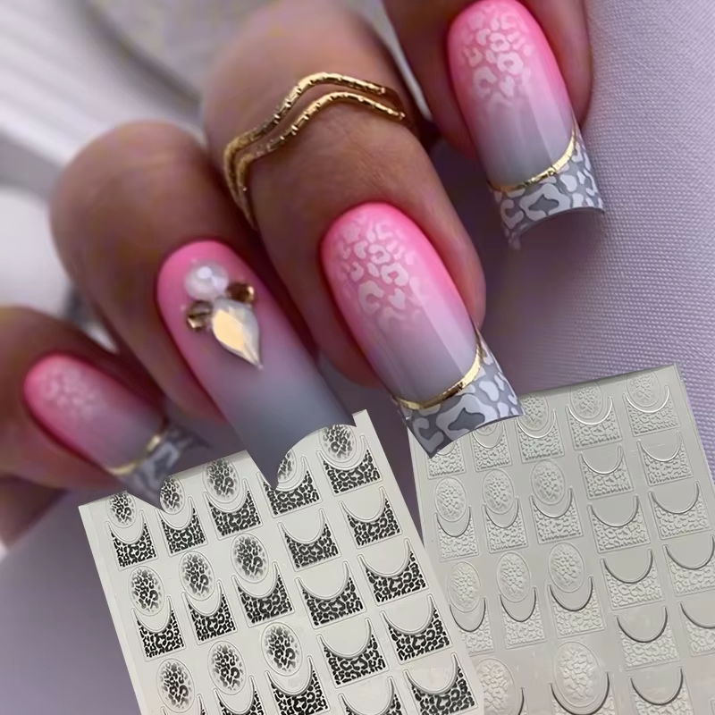 Autocollants auto-adhésifs pour ongles