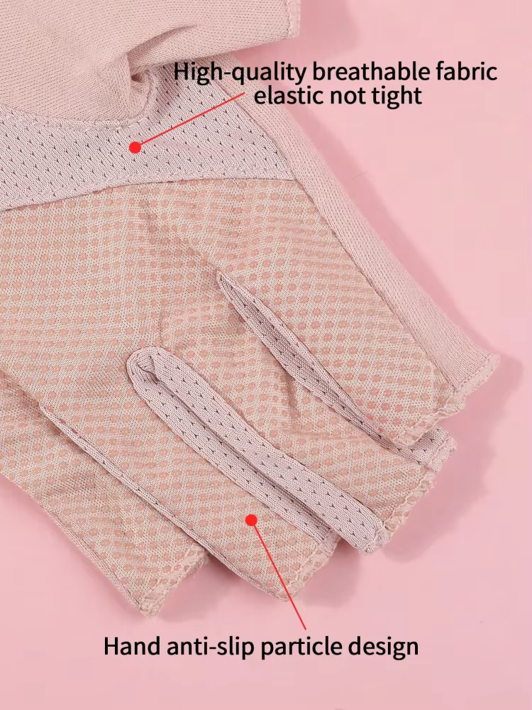 1 Paire de Gants Anti-UV pour Ongles