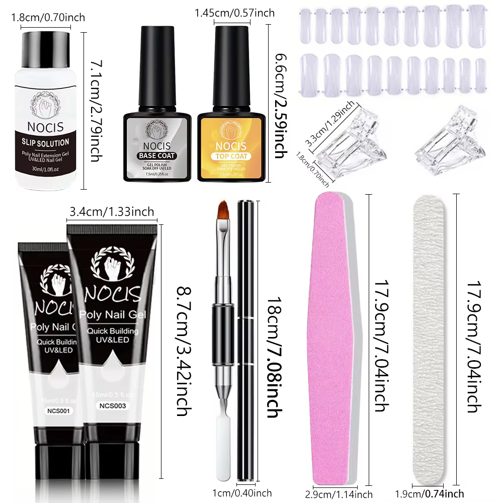 Kit d'extension, comprenant deux couleurs de colle
