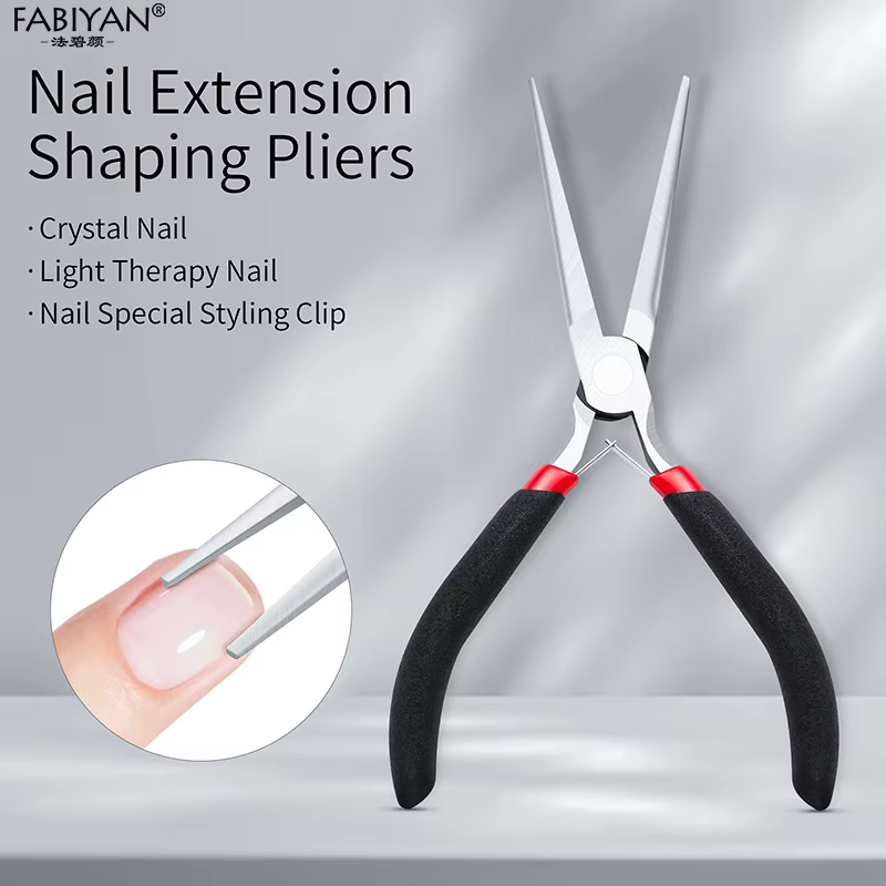 Pince à ongles en acier au carbone, outil de manucure, pour gel UV