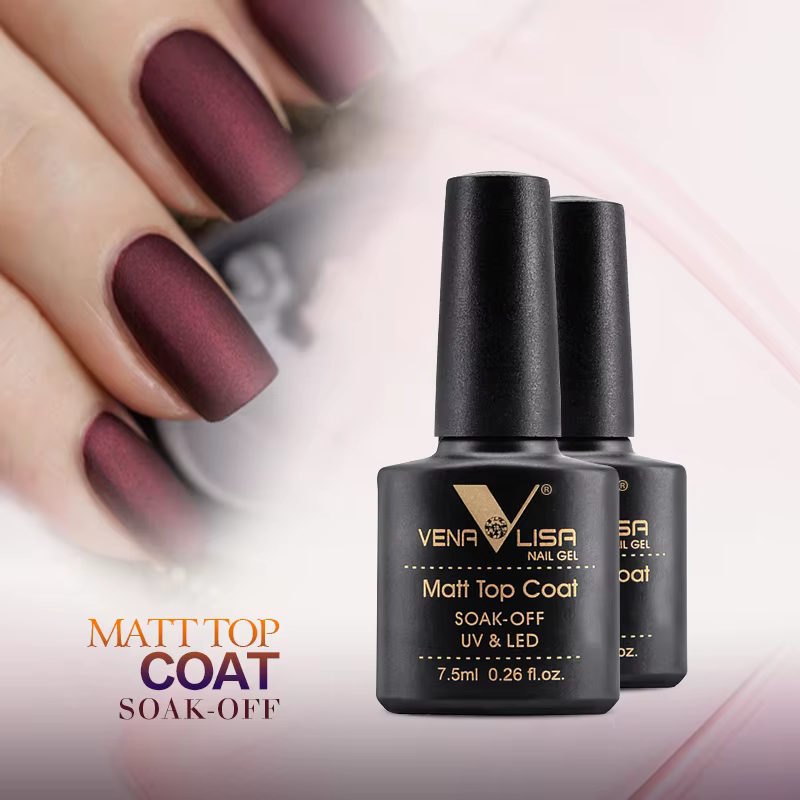 Venalisa mat couche de finition Gelpolish Canni usine vernis à ongles apprêt