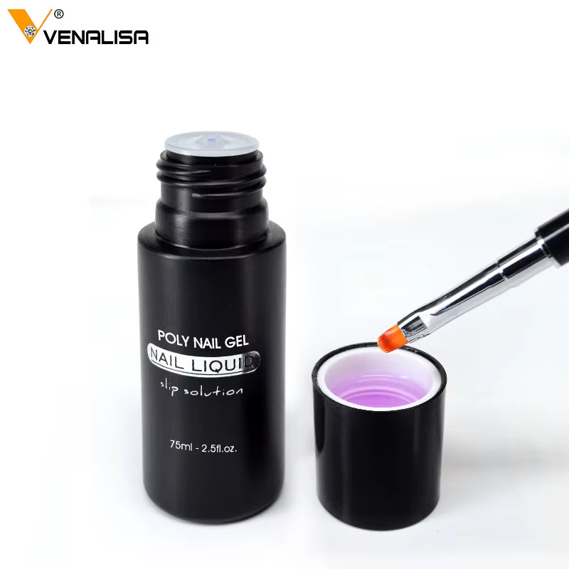 Nail Art bricolage français Extension d'ongle couverture complète acrylique ongles gelée UV Gel gomme VENALISA Poly