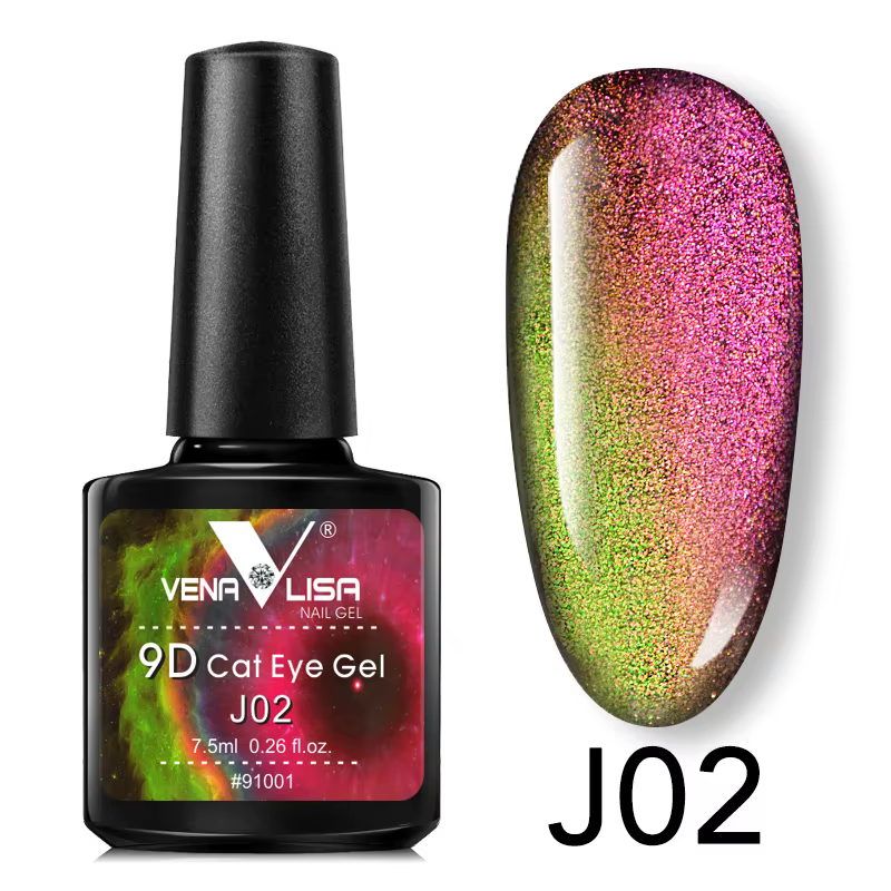Venalisa 9D oeil de chat vernis à ongles effet Super étincelle galaxie étoilé manucure
