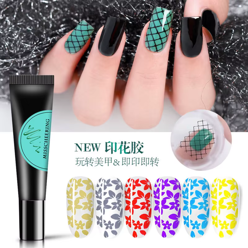Verhéritage à Ongles Gel d'Estampage