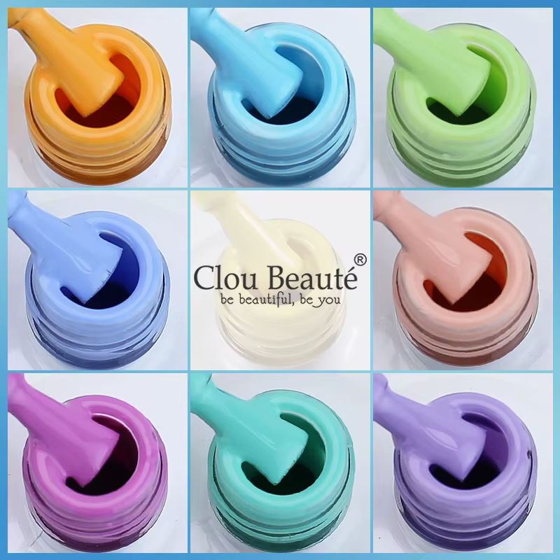 Clou Beaute Gel vernis à ongles néon marron bleu Royal rouge vert Pastal nu Nail Art