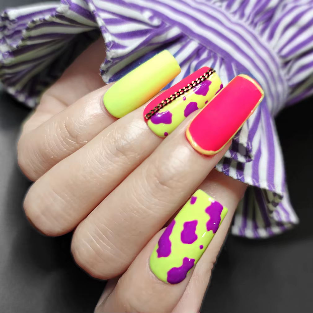 6 pièces couleur néon Gel vernis VENALISA