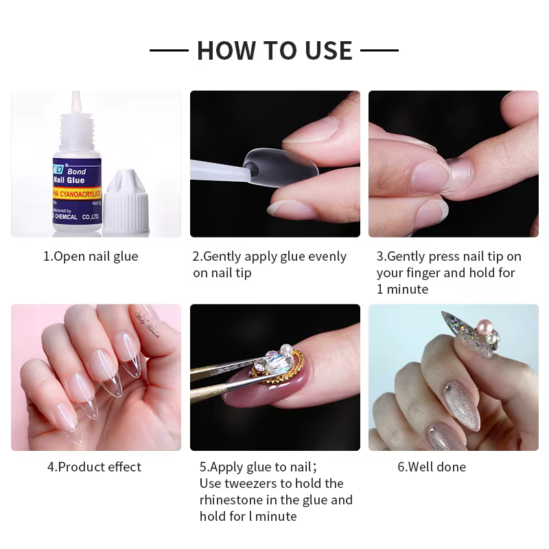 Faux Ongles Gel Verhéritage à vaccage Rapide