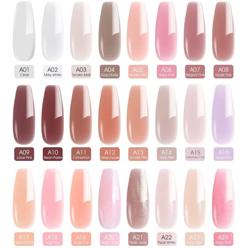 30ml VENALISA paillettes opale gelée Gel pour ongles blanc laiteux tremper Gel français Extension Camouflage rapide