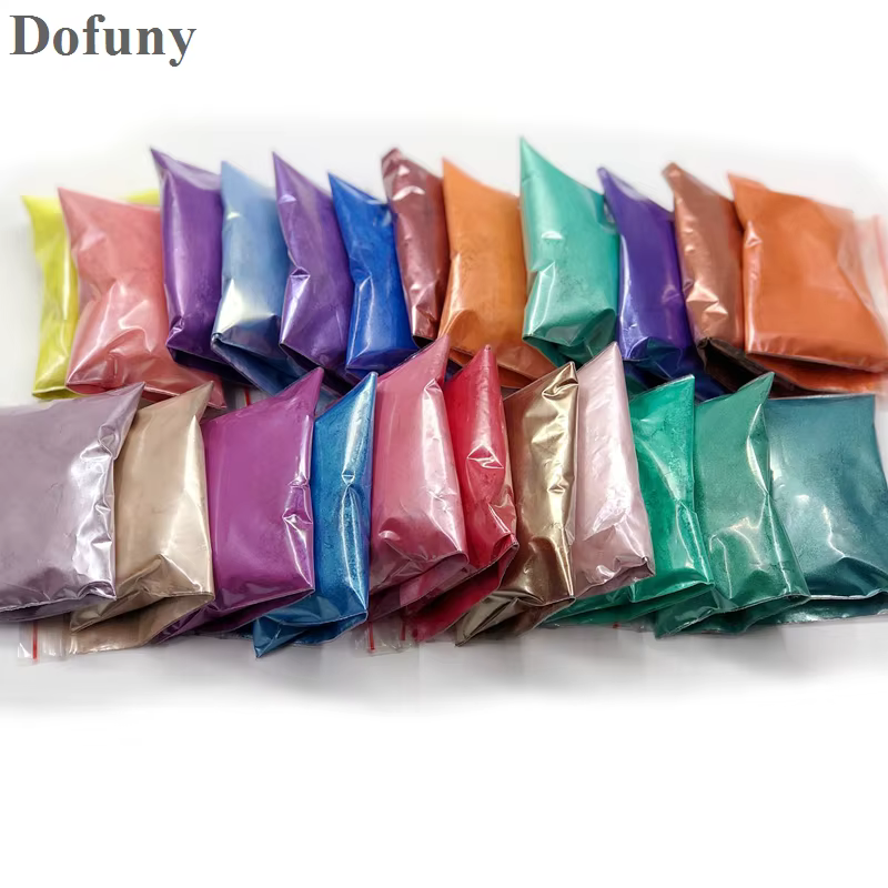 500g coloré nacré poudre Pigment voiture peinture vernis à ongles Mica