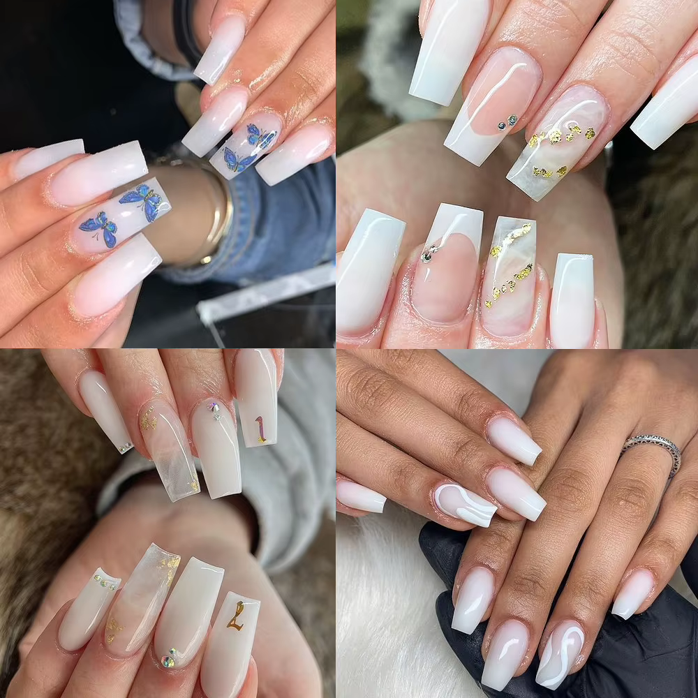 KODIES GEL blanc laiteux Gel vernis Structure Base en caoutchouc Gel
