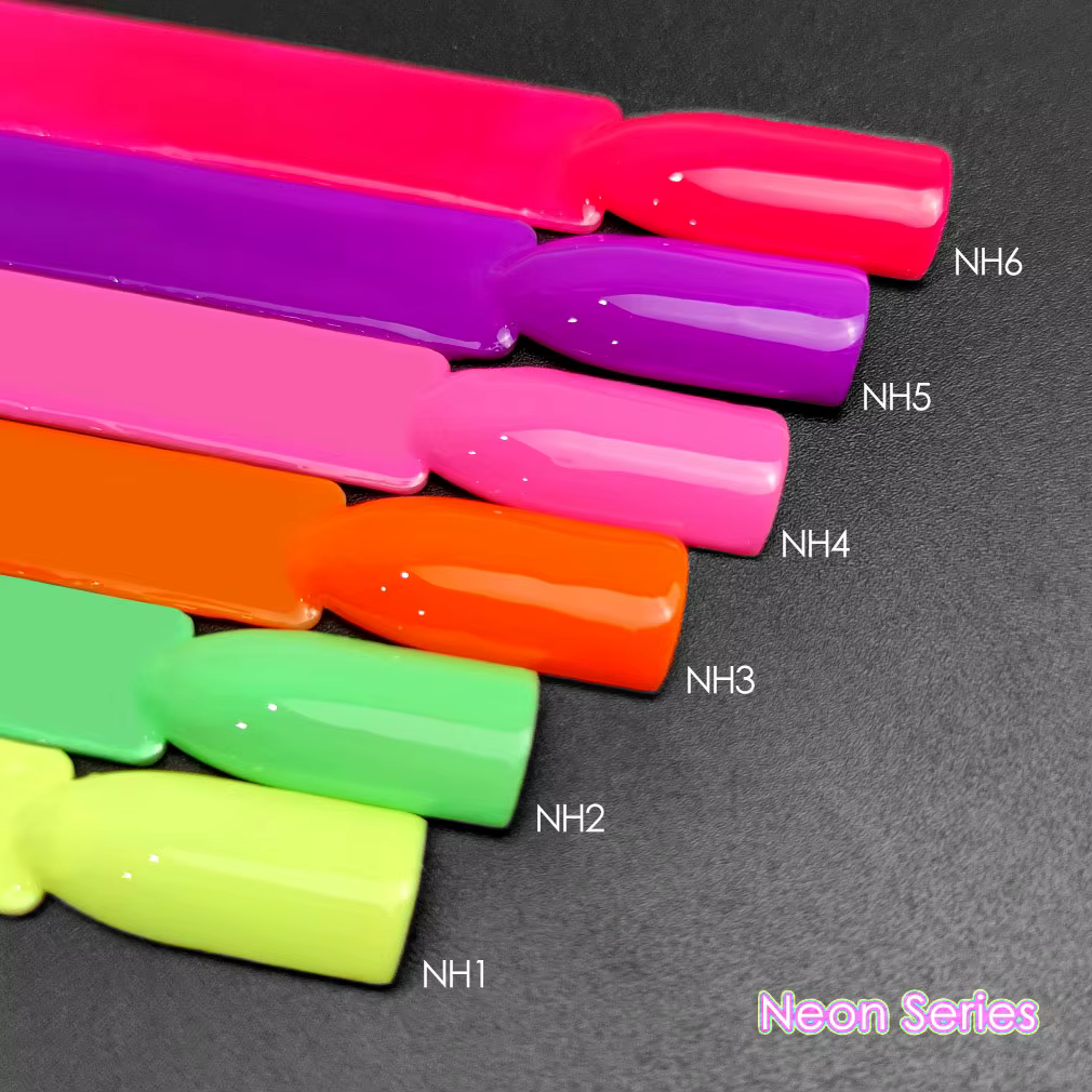 6 pièces couleur néon Gel vernis VENALISA