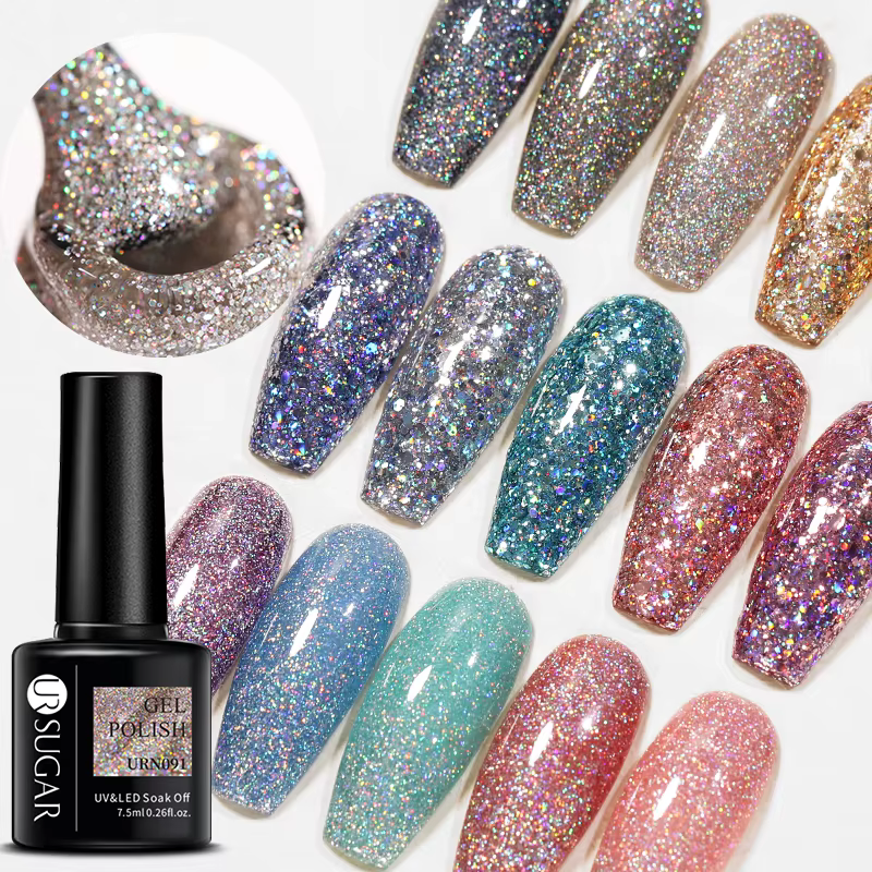 UR SUGAR 7.5ML bleu noir rouge paillettes