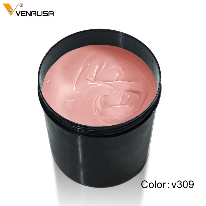 VENALISA UV LED Gel 1kg constructeur en vrac Extension gelée Gel cristal Transparent 12 Camouflage