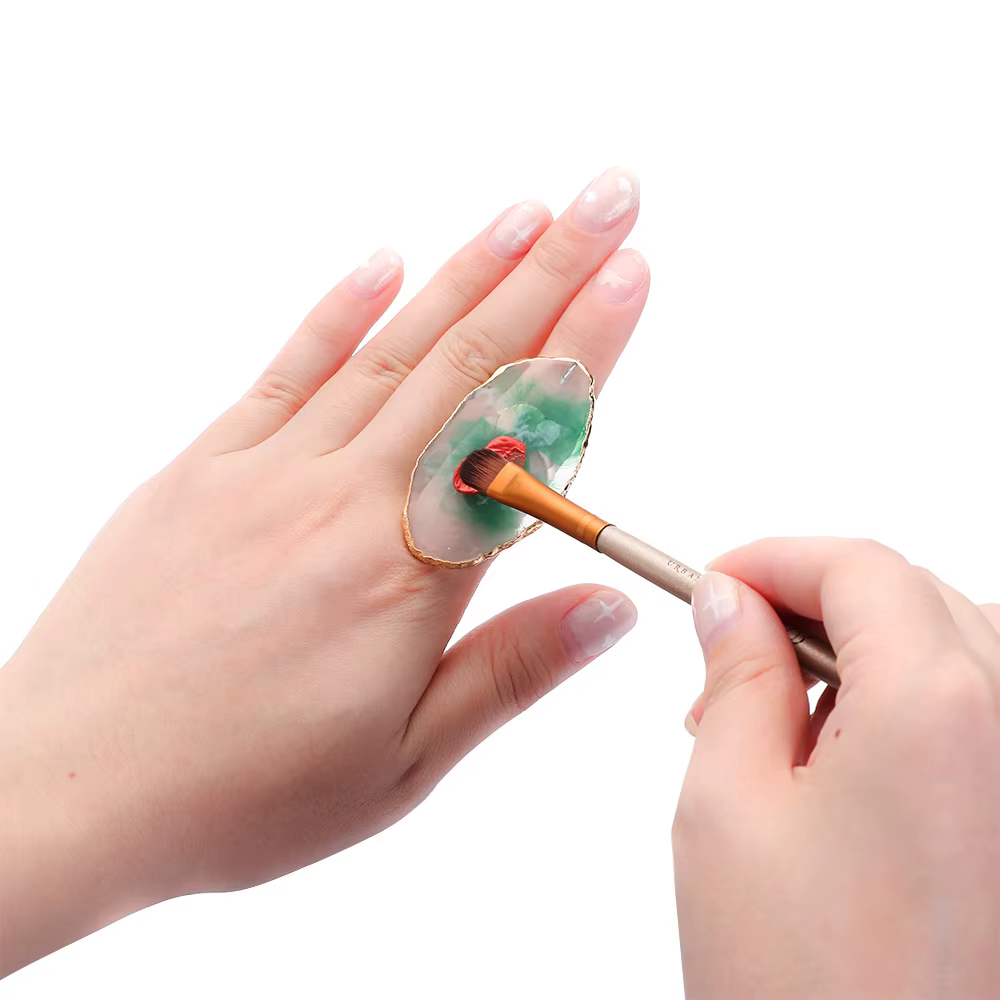 Palette de pierre en résine pour nail art