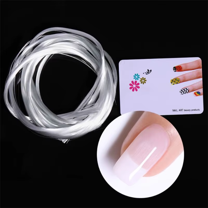 Extension d'ongles acrylique en fibre de verre
