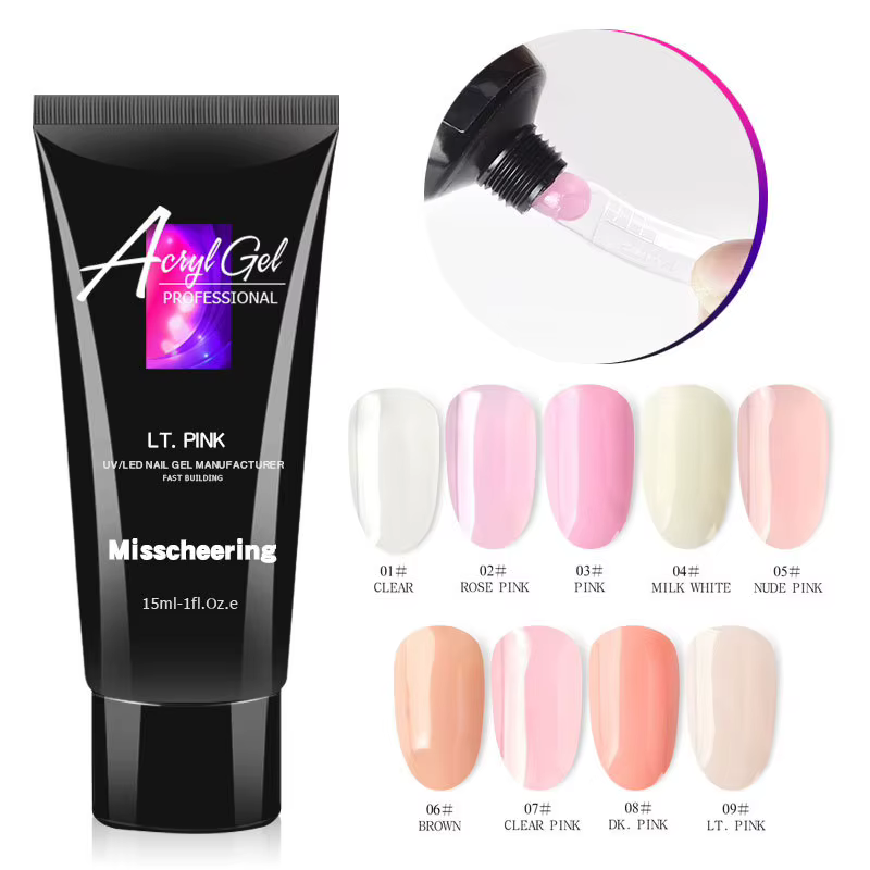 Gel constructeur de cristal pour manucure