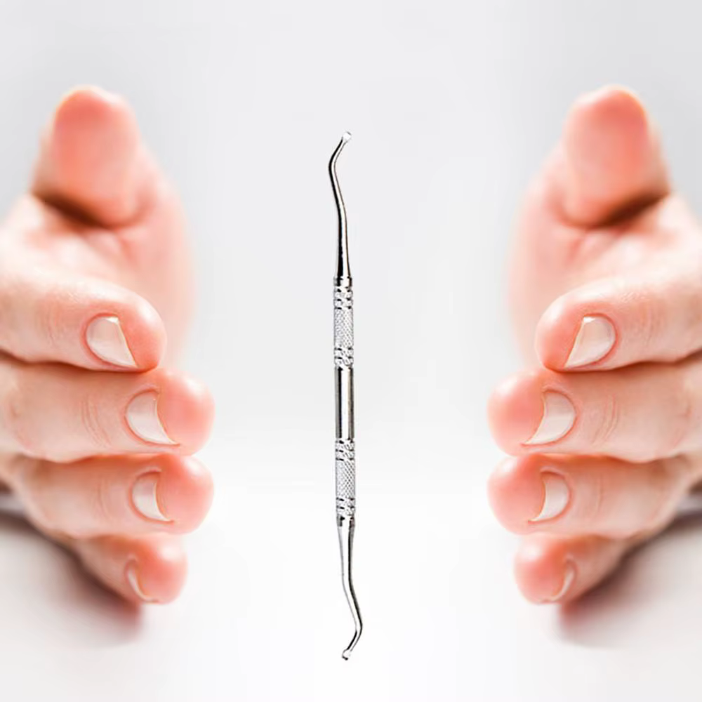 Crochet de soin des ongles des orteils incarnés