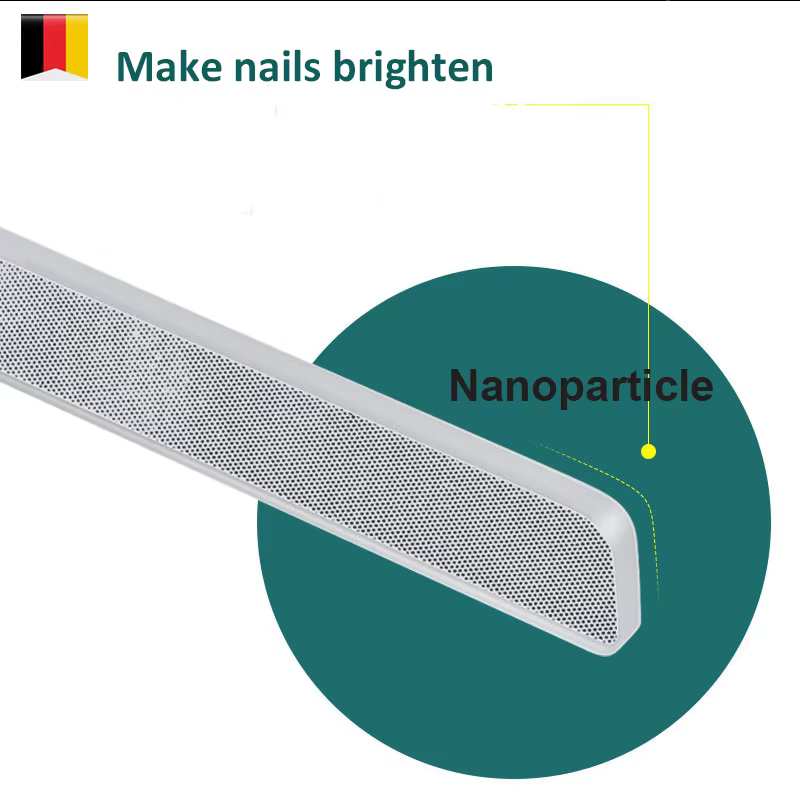 Limes à ongles en verre Nano