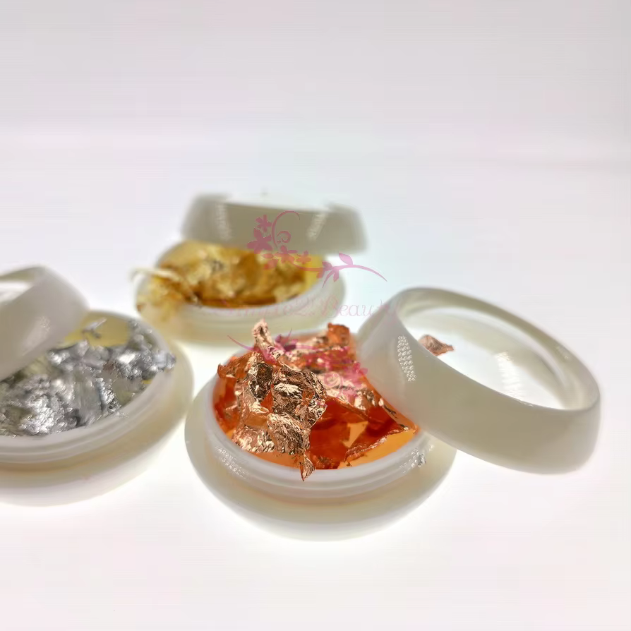 1 ensemble de 3 couleurs métalliques Or rose Argent