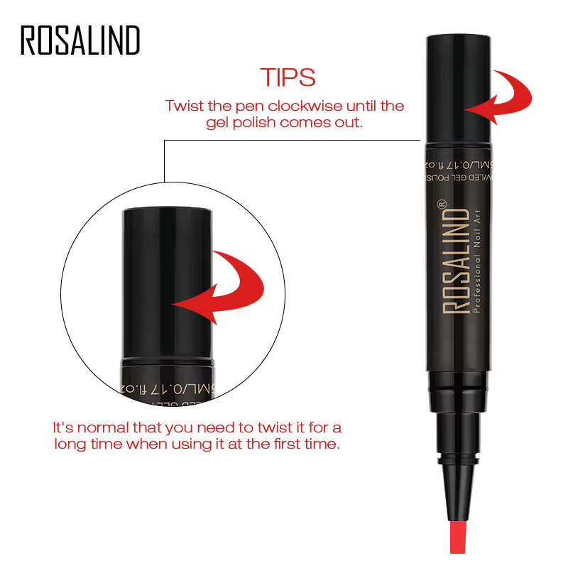 Stylo de Verhéritage à Ongles Gel UV Semi Continu