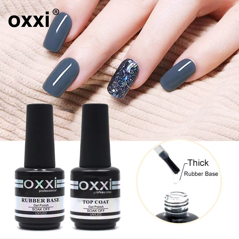 OXXI nouveau velours mat couche de finition Semi-permanent UV vernis à ongles Gel hybride