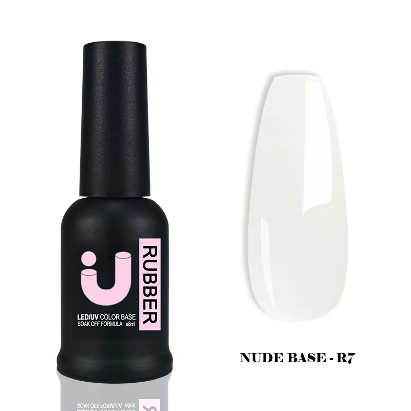 Vernis à ongles Gel Base en caoutchouc nu 8ml