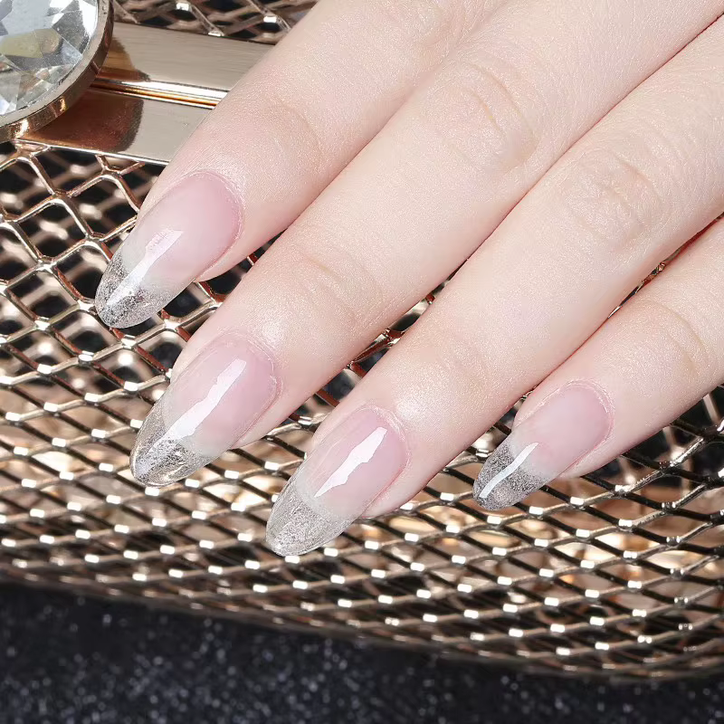 MSHARE Gel d'extension d'ongle en fibre de verre clair blanc rose 150 ml