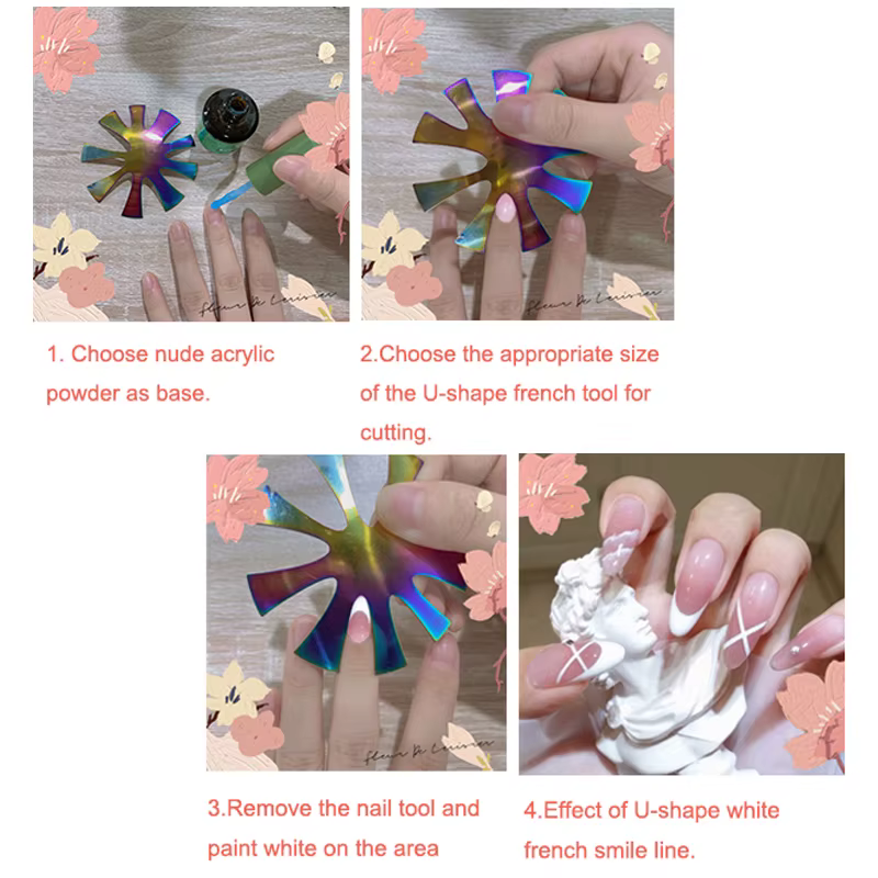 Coupe-bord pour ongles en acier inoxydable