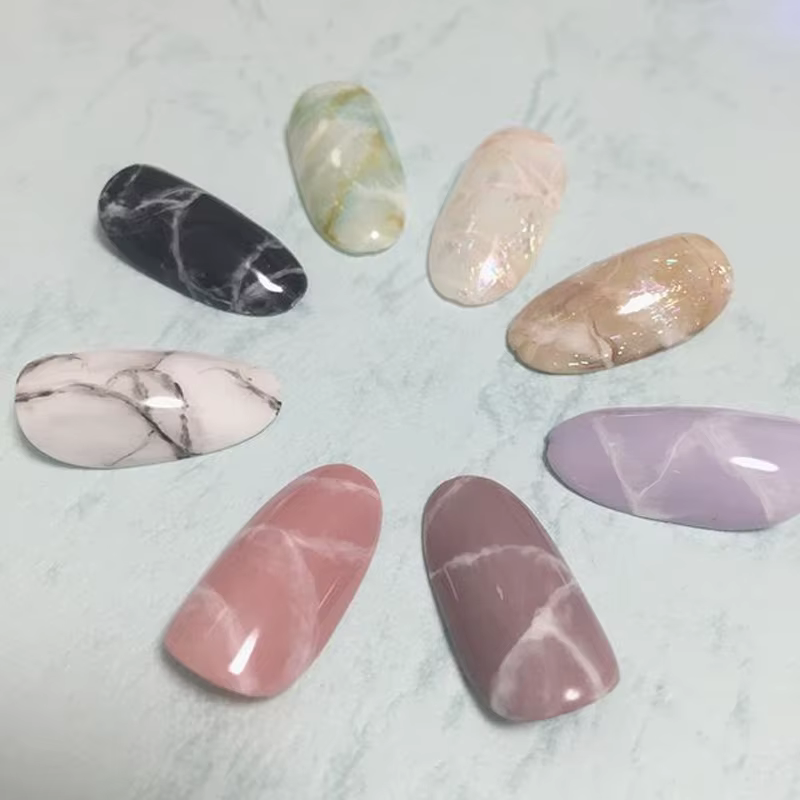 MSHARE Blooming Nails Gel Laque Soak Off Gel à effet d'épandage LED UV