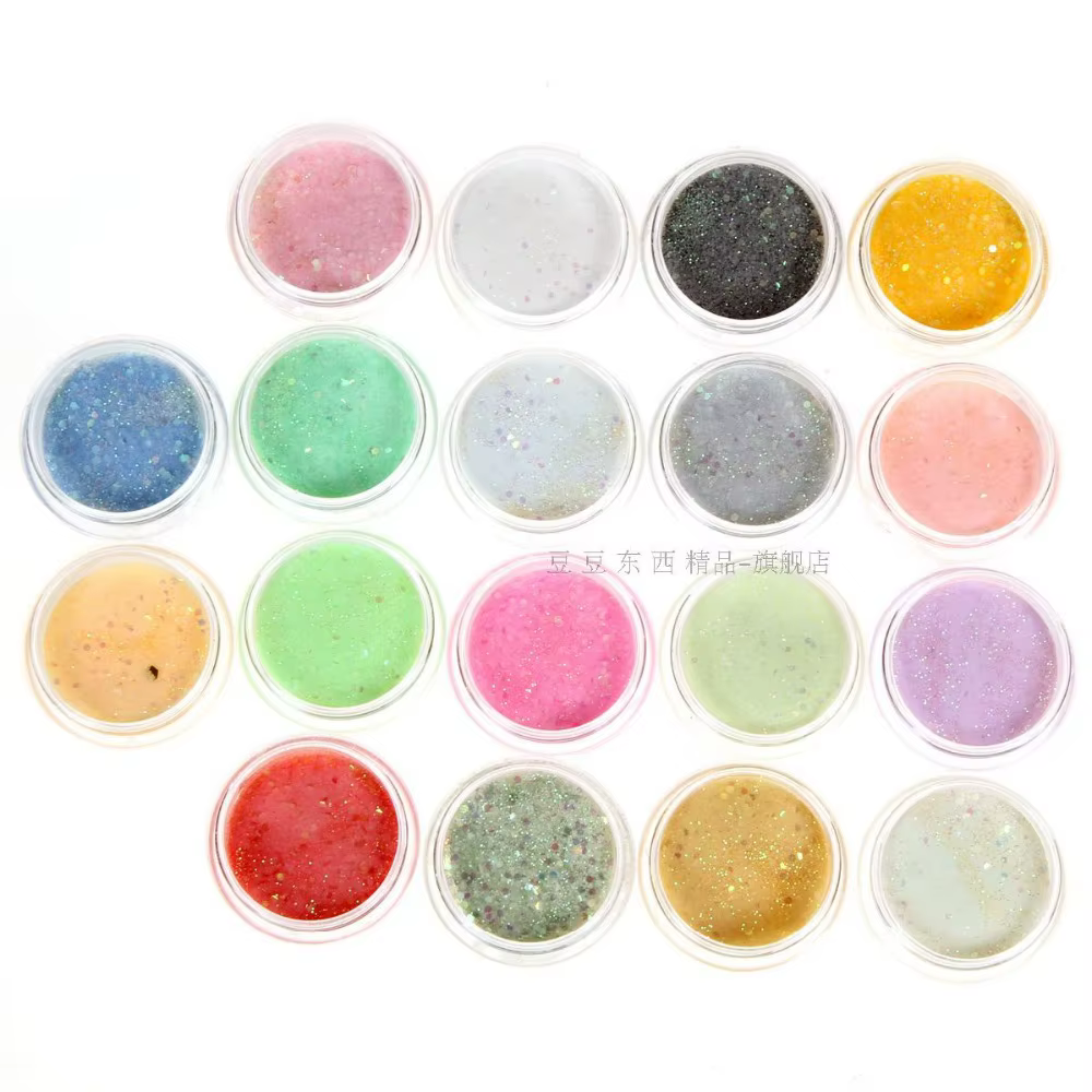 12 Couleurs/Paquet Poudre Acrylique pour Ongles