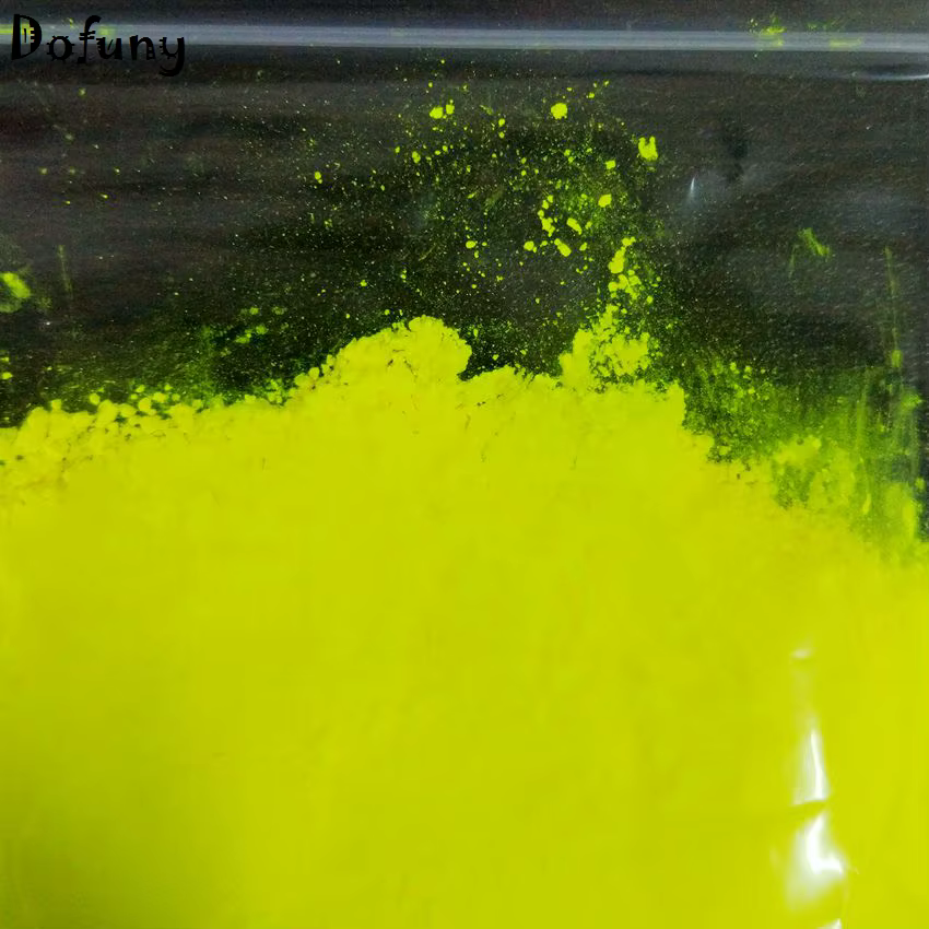 (Brillant sous la lumière UV) 10gr couleur jaune poudre fluorescente phosphore Pigment pour peinture impression savon
