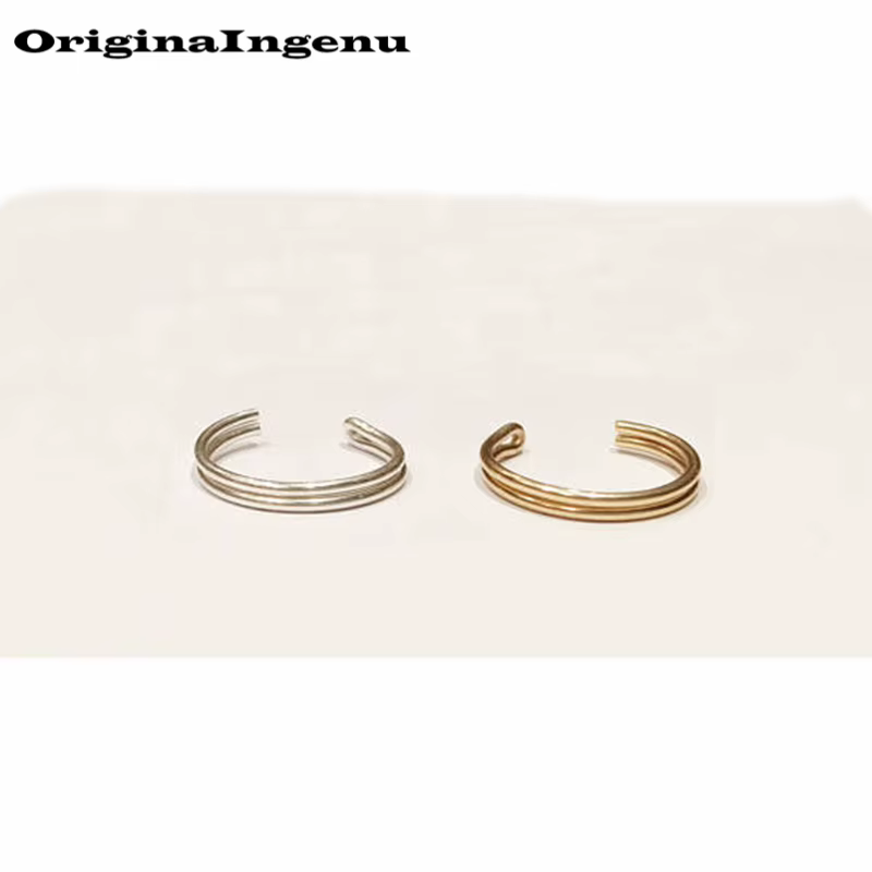 925 argent oreille manchette or rempli faux Piercing bijoux à la main Oorbellen Pendientes Boho boucles d'oreilles pour les femmes