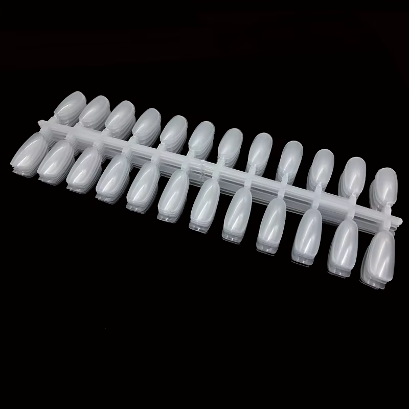 240 capsules d'échantillons de vernis à ongles transparentes