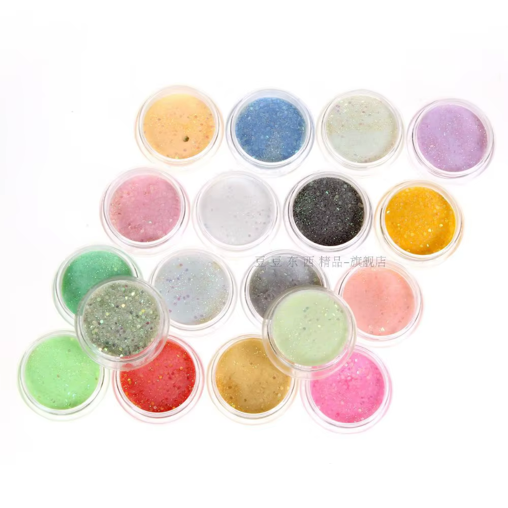 12 Couleurs/Paquet Poudre Acrylique pour Ongles