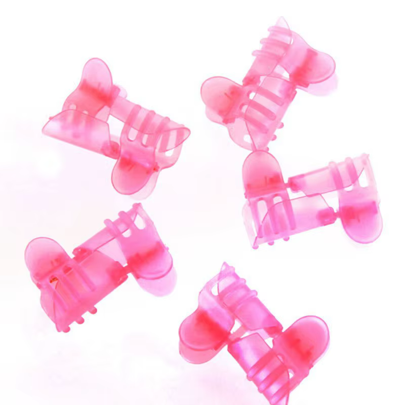 10 pièces/ensemble rose manucure doigt housse de Protection vernis bouclier