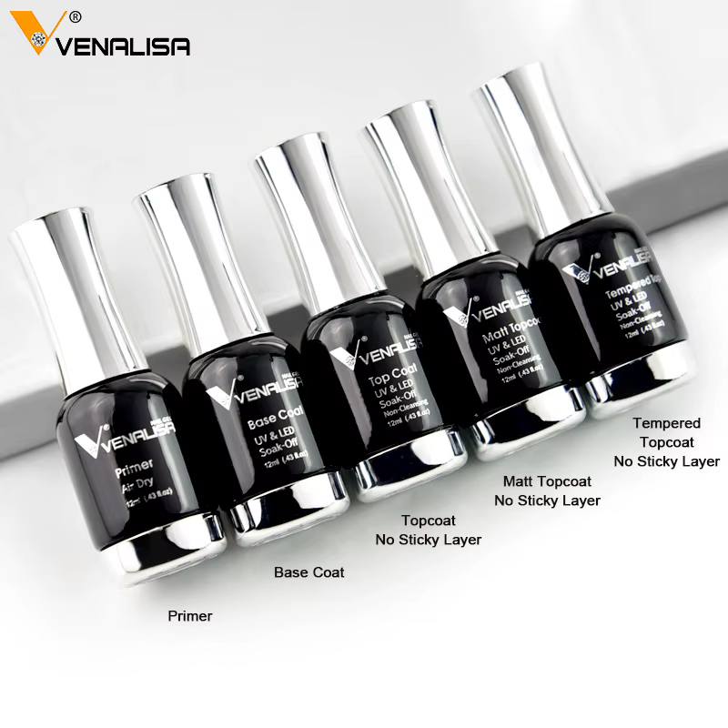 12ml Venalisa TPO FREE Top Coat Trempé Sans Résidu Longue Durée