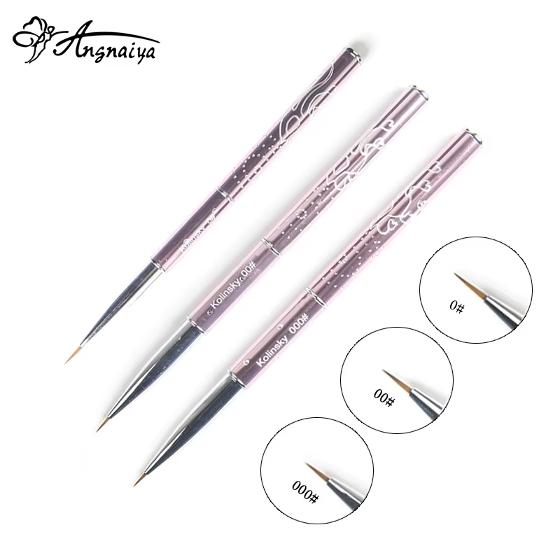 ANGNYA – pinceaux à ongles professionnels pour manucure