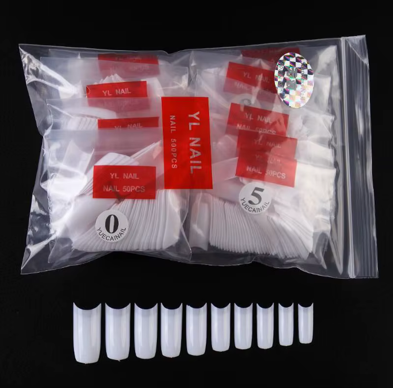 Faux-Ongles Français Courbe C