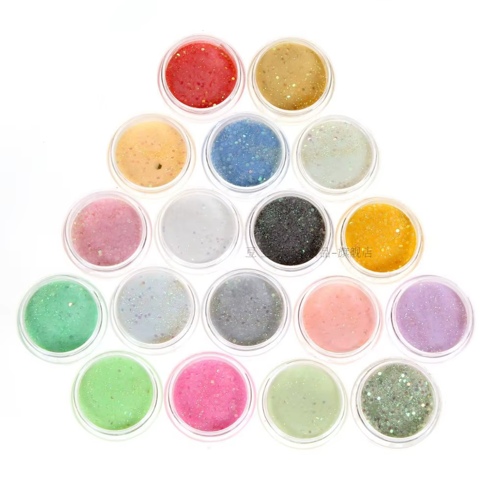 12 Couleurs/Paquet Poudre Acrylique pour Ongles